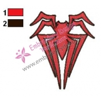 Spiderman Logo Embroidery Design 05